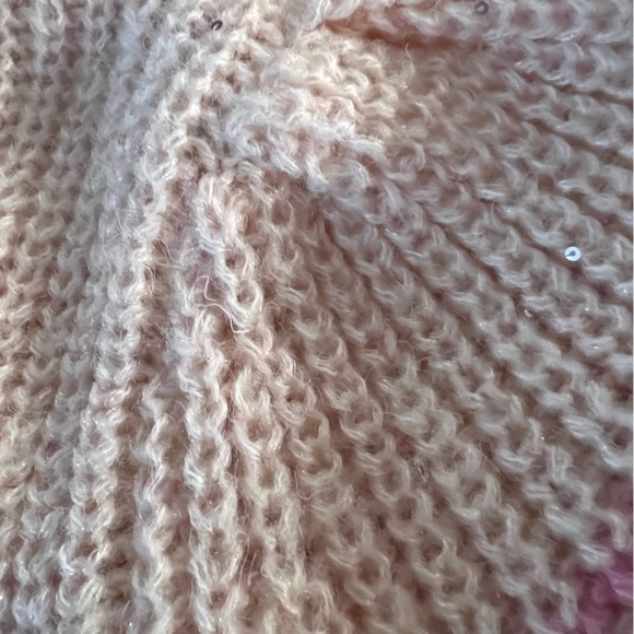 Lilly Pulitzer‎ Peony Pink Sequined Long Sleeve Finney Sweater. Size Large. - Picture 10 of 15